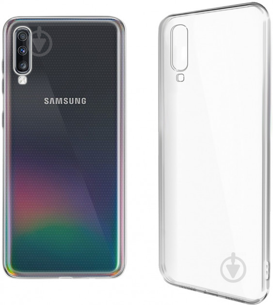 Чохол GlobalCase (TPU) Extra Slim для Samsung A70 clear - фото 1