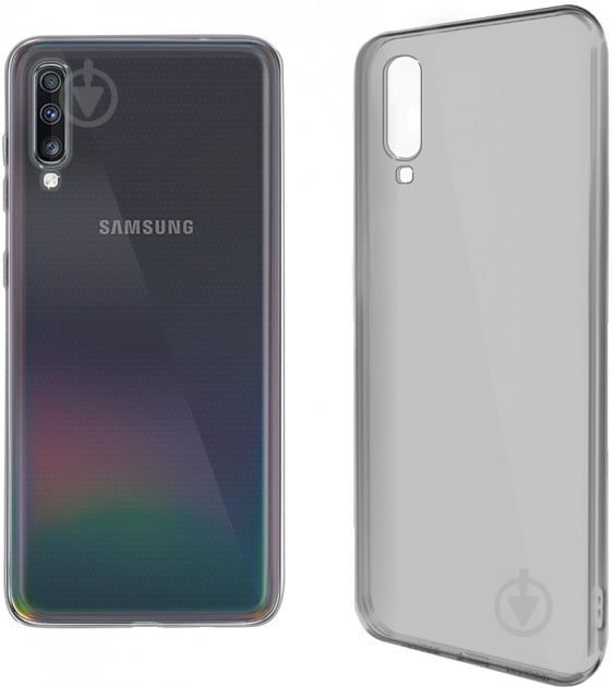 Чохол GlobalCase (TPU) Extra Slim для Samsung A70 lite dark - фото 1