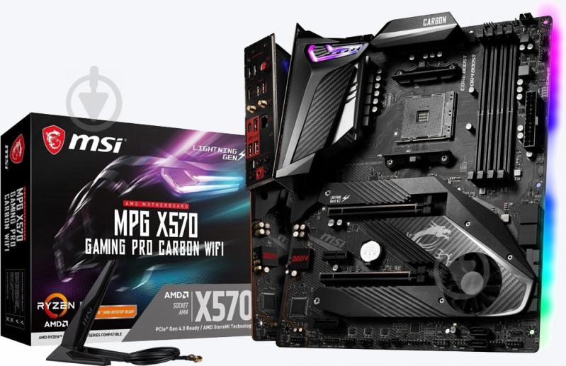 Материнська плата MSI MPG_X570_GAMPRO_CAR_WIFI (Socket AM4, AMD X570, ATX) - фото 8