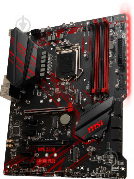 Материнская плата MSI MPG Z390 GAMING PLUS (Socket 1151, Intel Z390, ATX) - фото 3