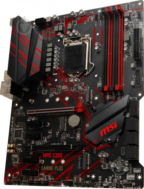 Материнская плата MSI MPG Z390 GAMING PLUS (Socket 1151, Intel Z390, ATX) - фото 1