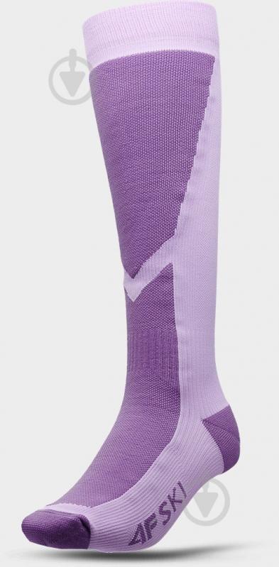 Шкарпетки 4F SOCKS FNK F054 4FAW22UFSOF054-52S р.39-42 фіолетовий - фото 1