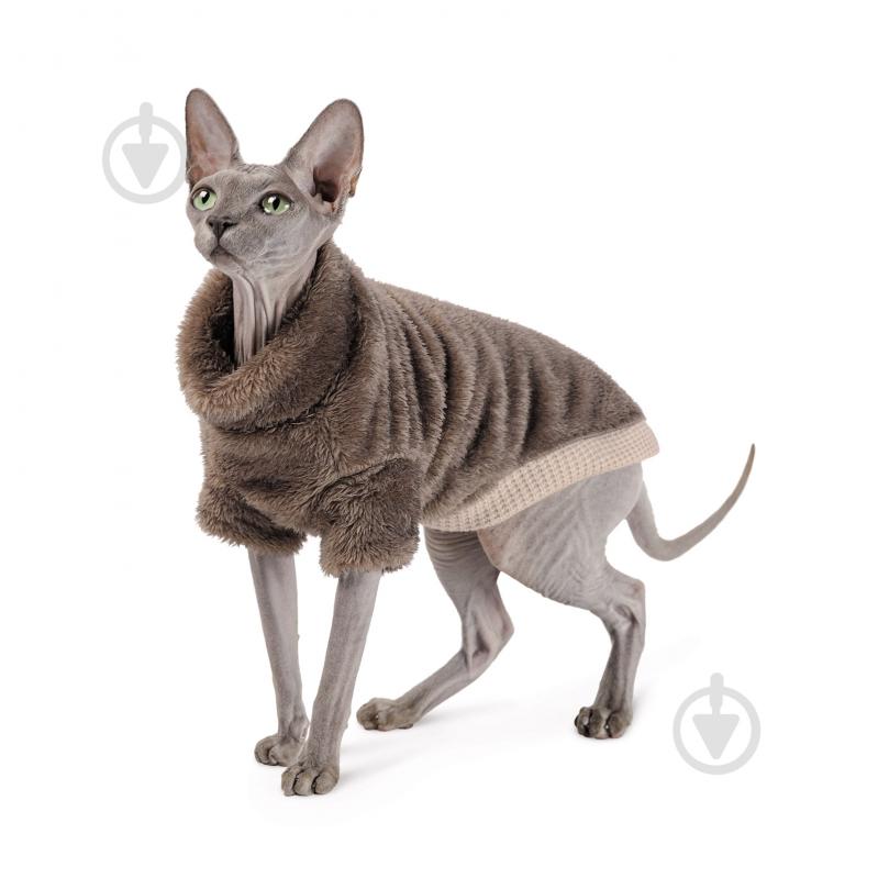 Светр Pet Fashion Tim М кавовий - фото 4
