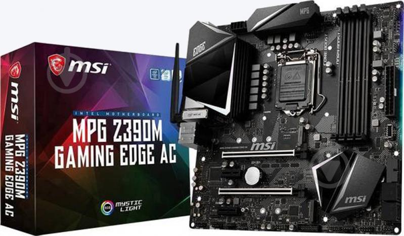 Материнська плата MSI MPG_Z390M_GAMING_EDGE_AC (Socket 1151, Intel Z390, mirco ATX) - фото 4