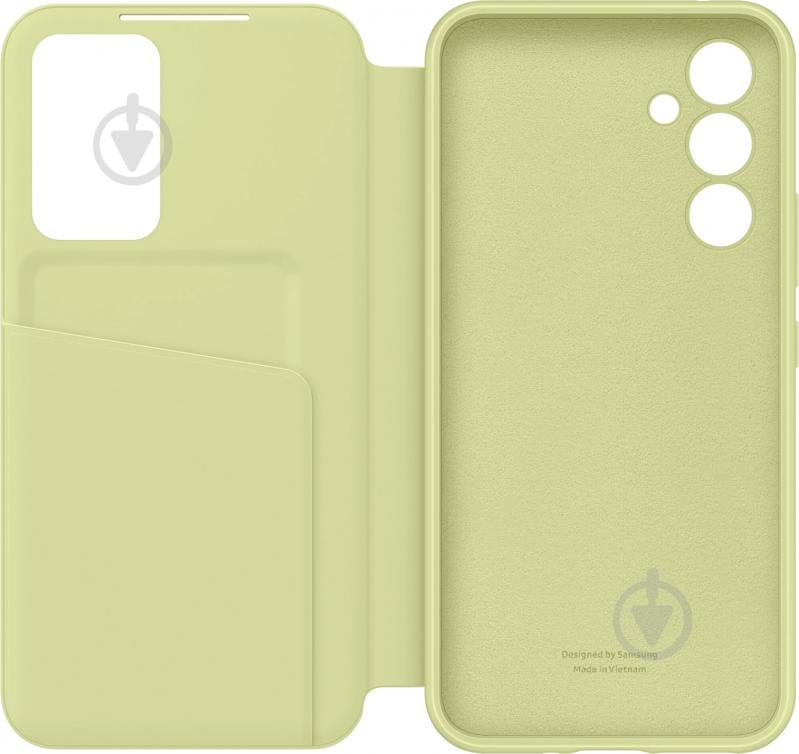 Чехол-книжка Samsung Smart View Wallet Case Lime для A54 (EF-ZA546CGEGRU) - фото 5