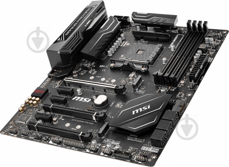 Материнська плата MSI X470 GAMING PRO MAX (Socket AM4, AMD X470, ATX) - фото 3