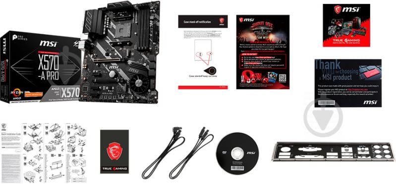 Материнська плата MSI X570-A PRO (Socket AM4, AMD X570, ATX) - фото 5