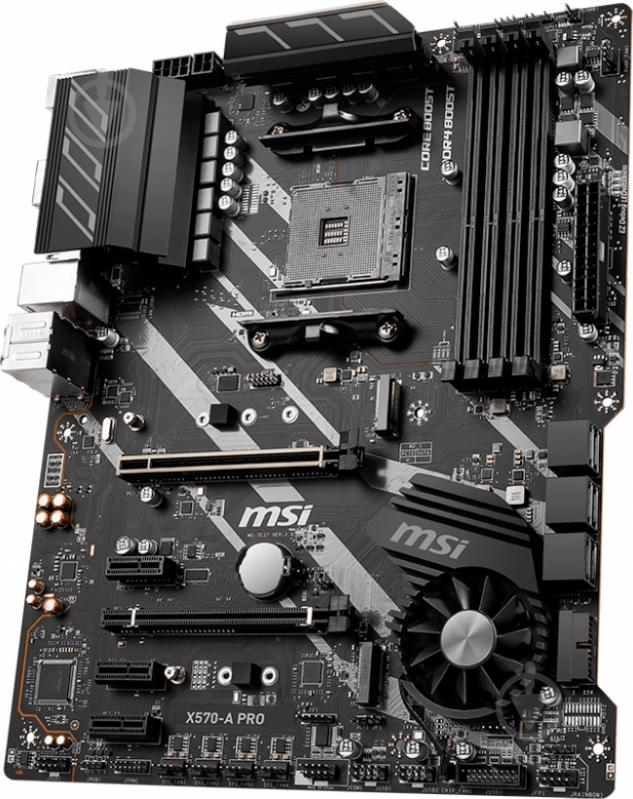 Материнська плата MSI X570-A PRO (Socket AM4, AMD X570, ATX) - фото 3