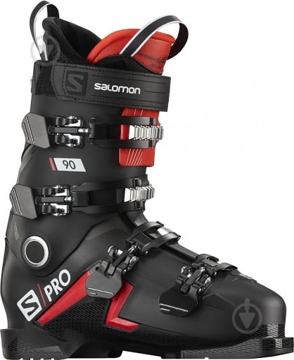 Черевики для сноуборда Salomon S/PRO 90 р. 27,5 S40873900 чорний із червоним - фото 1