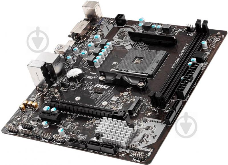 Материнська плата MSI A320M-A PRO MAX (Socket AM4, AMD A320, mirco ATX) - фото 3