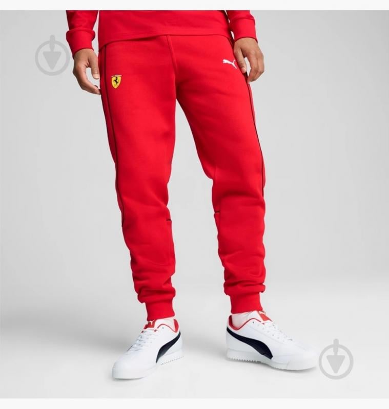 Брюки Puma FERRARI RACE PANTS 62704702 р. 2XL красный - фото 3