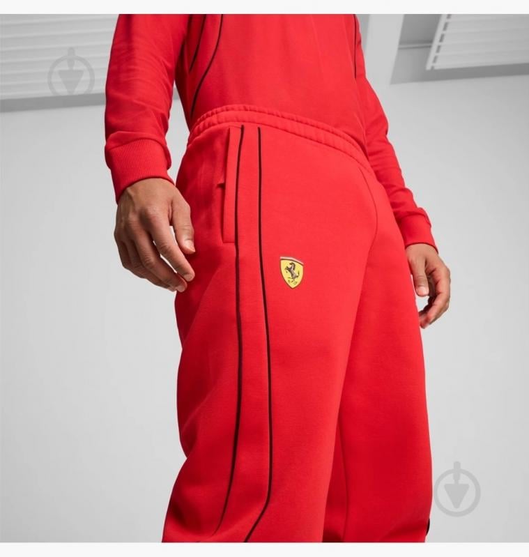 Брюки Puma FERRARI RACE PANTS 62704702 р. 2XL красный - фото 5