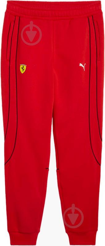 Брюки Puma FERRARI RACE PANTS 62704702 р. 2XL красный - фото 1