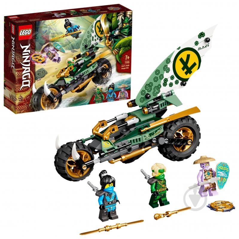 Конструктор LEGO Ninjago Мотоцикл для джунглей Ллойда 71745 - фото 12