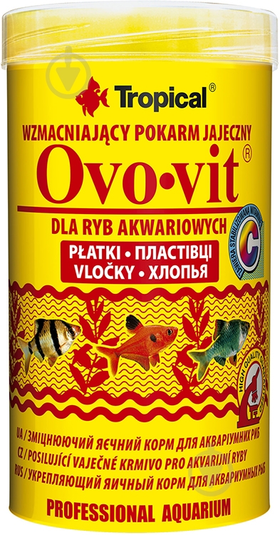 Корм Tropical для риб Ovo-vit 250мл (риба та рибні продукти) - фото 1