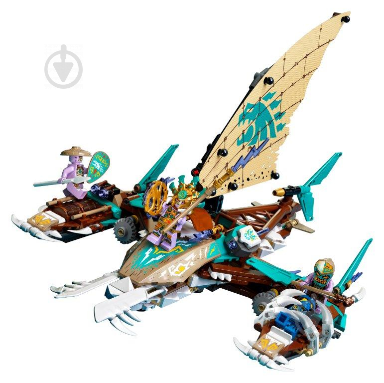 Конструктор LEGO Ninjago Морской бой на катамаранах 71748 - фото 16