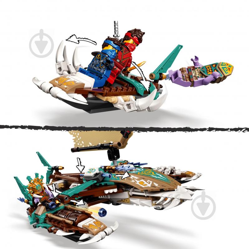 Конструктор LEGO Ninjago Морской бой на катамаранах 71748 - фото 6