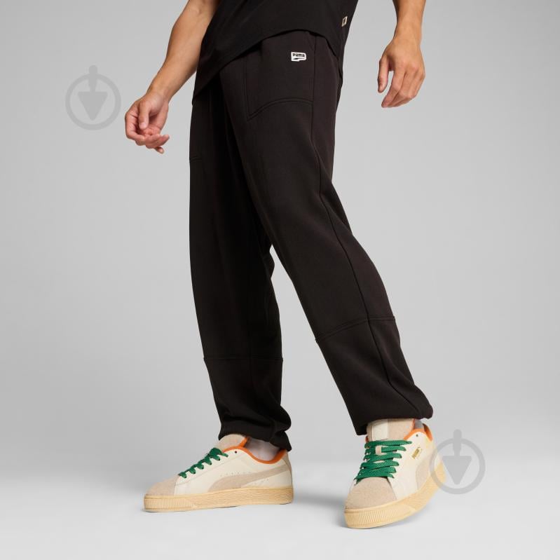 Брюки Puma DOWNTOWN RE:COLLECTION SWEATPANTS TR 62676101 р. 2XL черный - фото 5