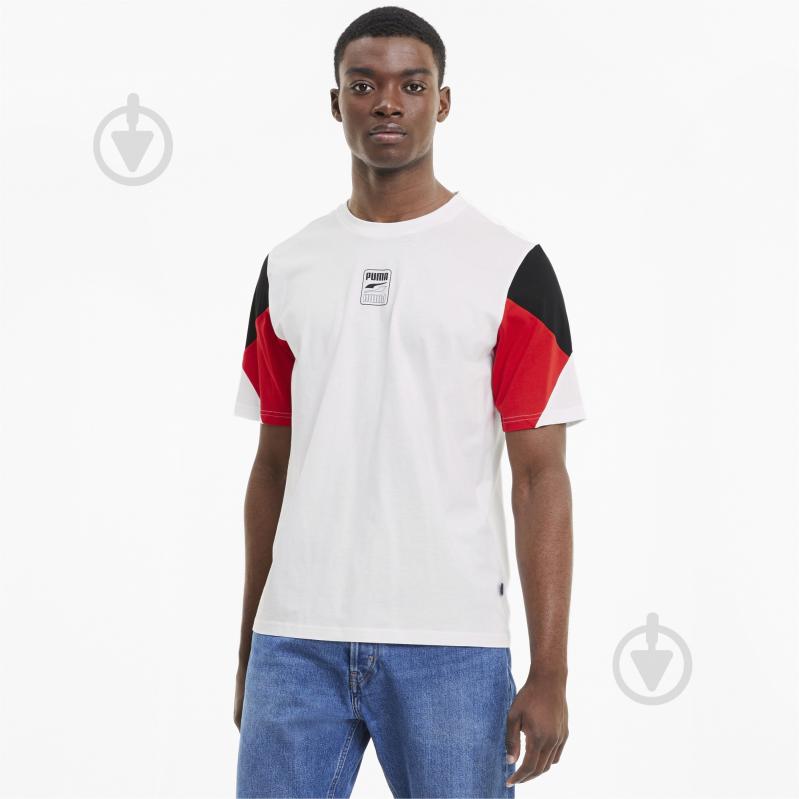 Футболка Puma Rebel Advanced Tee 58348902 р.M белый - фото 1