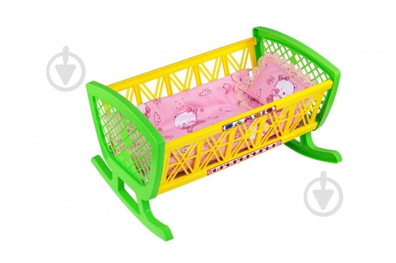 Игровой набор Bamsic кроватка с постелью 006/1 - фото 4