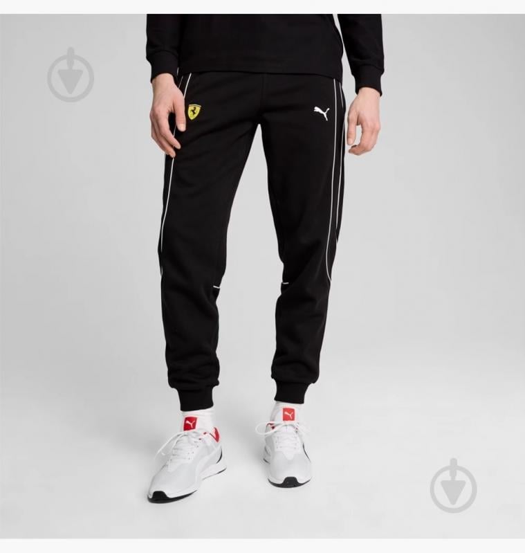 Брюки Puma FERRARI RACE PANTS 62704701 р. 2XL черный - фото 3