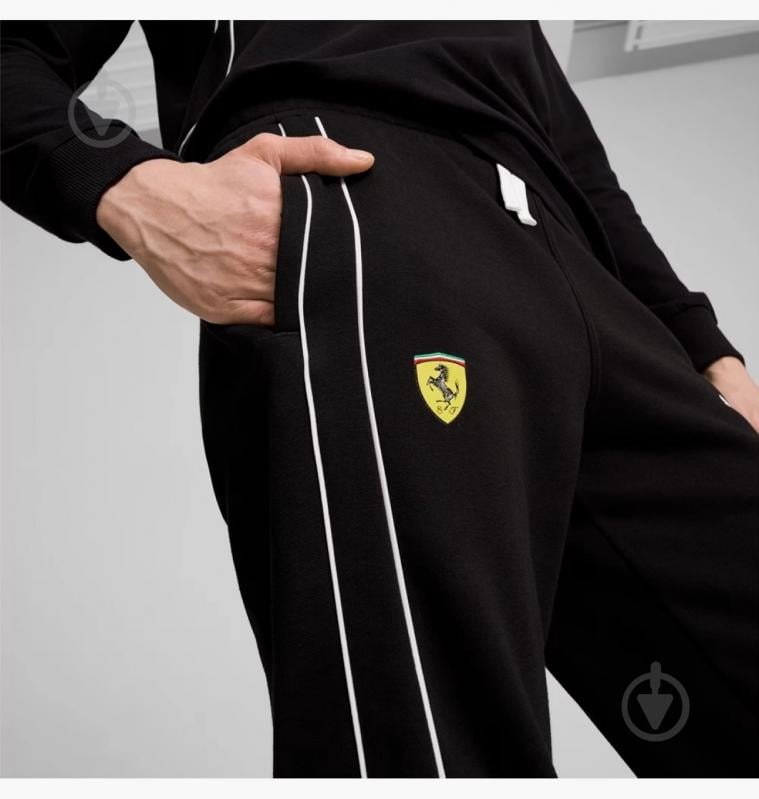 Брюки Puma FERRARI RACE PANTS 62704701 р. 2XL черный - фото 5