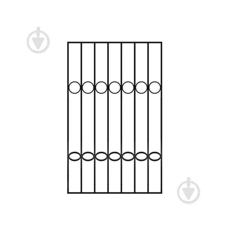 Решетка на окно КР-52 935х1500 мм (комплект элементов) - фото 2