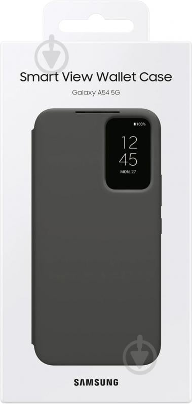 Чехол-книжка Samsung Smart View Wallet Case Black для A54 (EF-ZA546CBEGRU) - фото 6