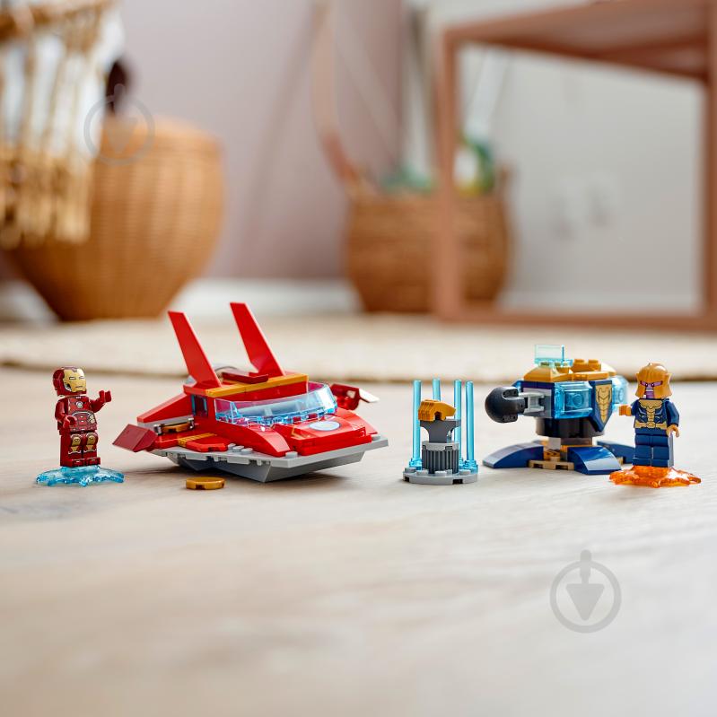 Конструктор LEGO Super Heroes Marvel Залізна Людина проти Таноса 76170 - фото 7