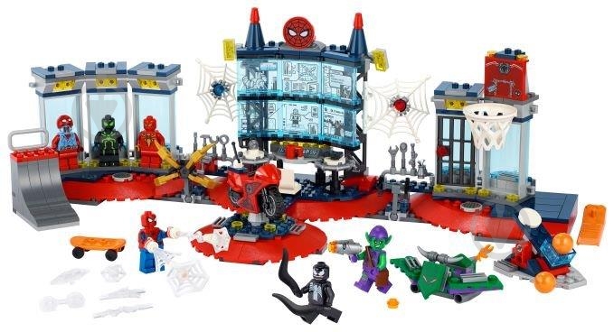 Конструктор LEGO Super Heroes Marvel Людина-Павук: напад на павуче лігво 76175 - фото 10