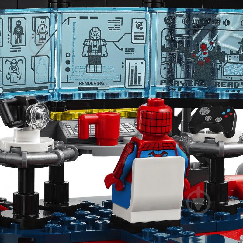 Конструктор LEGO Super Heroes Marvel Людина-Павук: напад на павуче лігво 76175 - фото 6