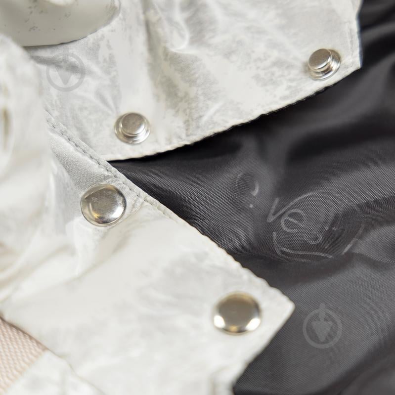 Куртка Pet Fashion Bony ХХS білий/зелений - фото 2 Куртка Pet Fashion Bony ХХS білий/зелений - фото 2