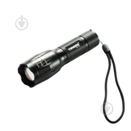 Светодиодный фонарик ElectroHouse черный TS-1151 - фото 1 Светодиодный фонарик ElectroHouse черный TS-1151 - фото 1