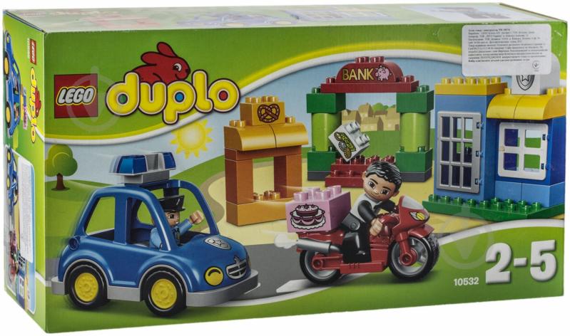 Конструктор LEGO DUPLO Поліція 10532 - фото 1 Конструктор LEGO DUPLO Поліція 10532 - фото 1