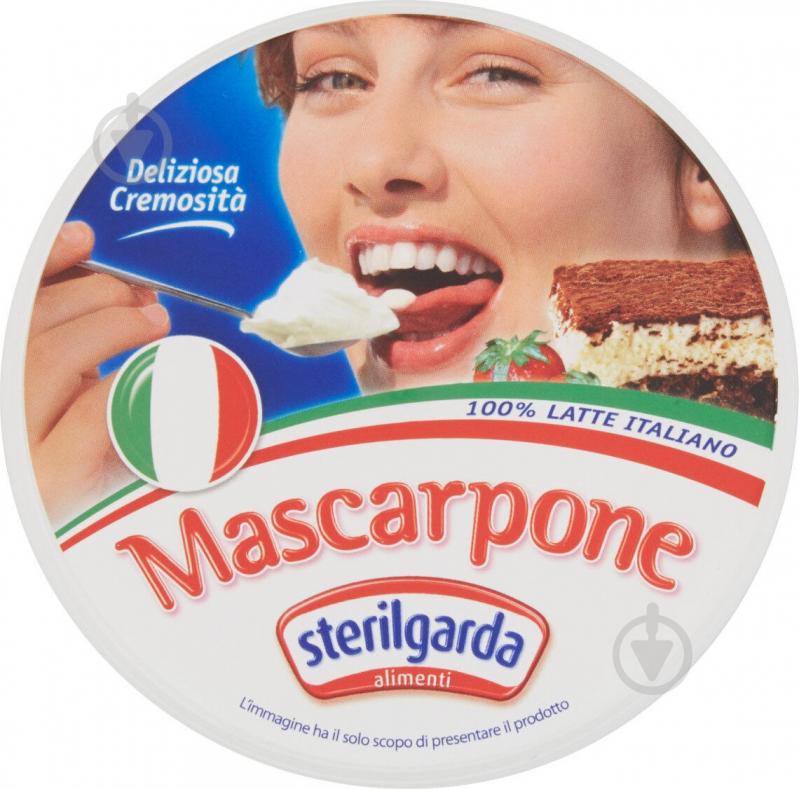 Сыр ТМ Sterilgarda Alimentari Маскарпоне 35% 500 г - фото 1 Сыр ТМ Sterilgarda Alimentari Маскарпоне 35% 500 г - фото 1