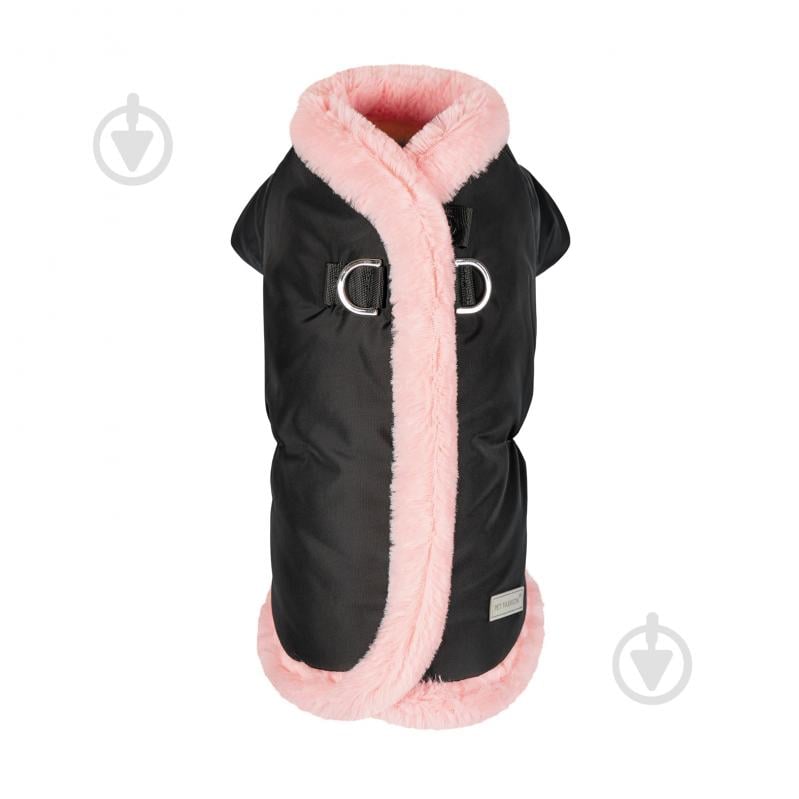 Куртка Pet Fashion Mery чорний/рожевий ХS - фото 1