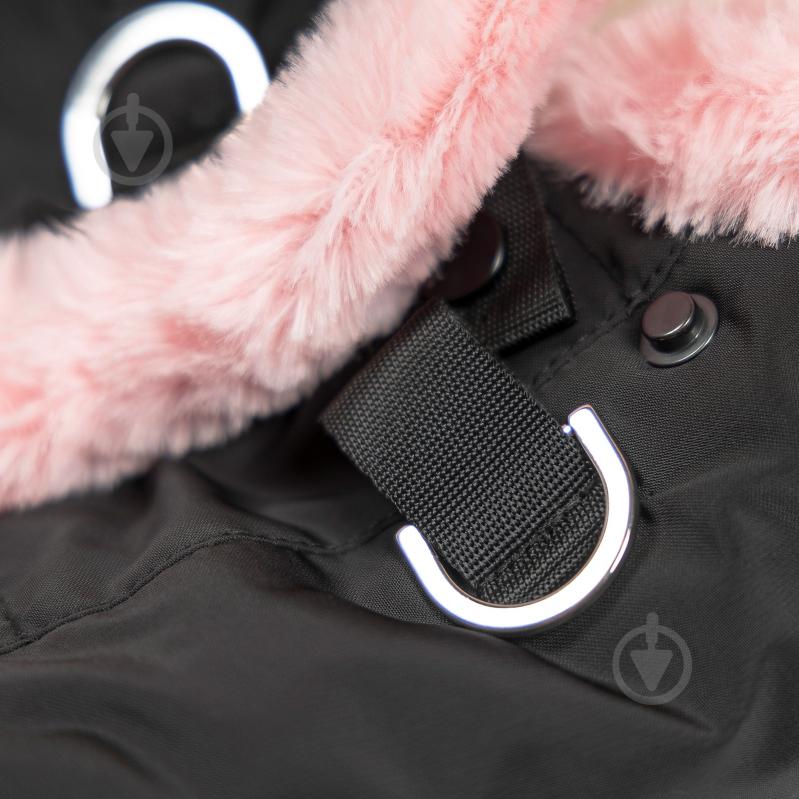 Куртка Pet Fashion Mery чорний/рожевий ХS - фото 4