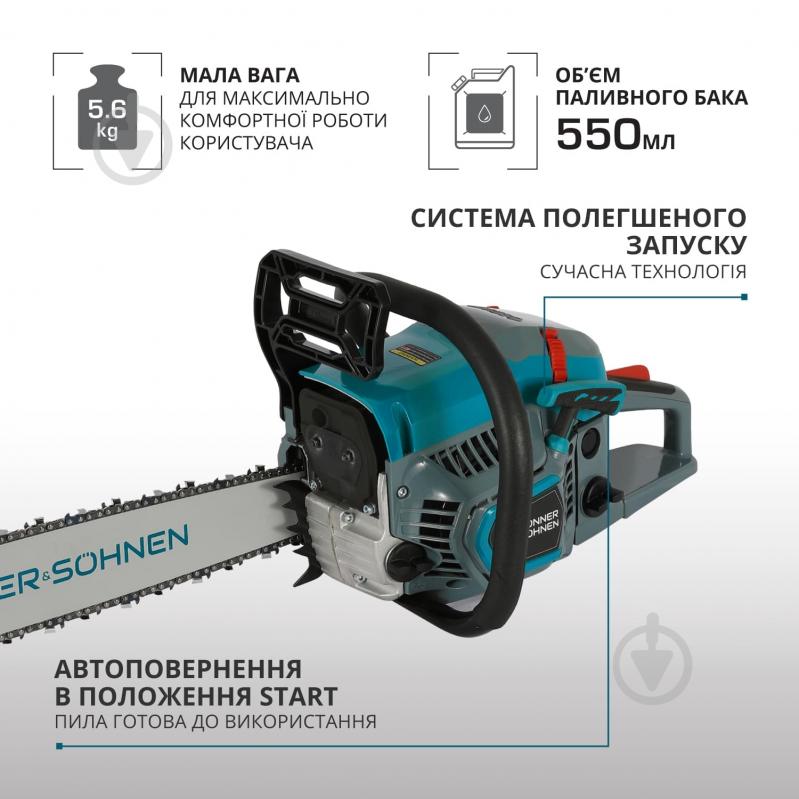 ВИТРИНА! Бензопила Konner&Sohnen KS CS31G-20 - фото 7 ВИТРИНА! Бензопила Konner&Sohnen KS CS31G-20 - фото 7