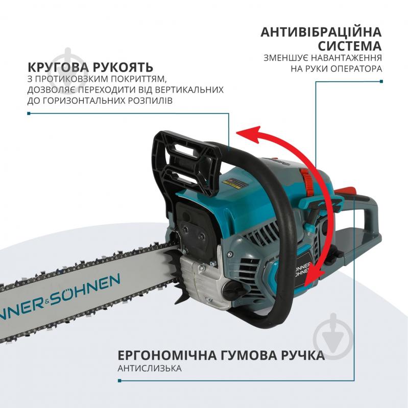ВИТРИНА! Бензопила Konner&Sohnen KS CS31G-20 - фото 9 ВИТРИНА! Бензопила Konner&Sohnen KS CS31G-20 - фото 9
