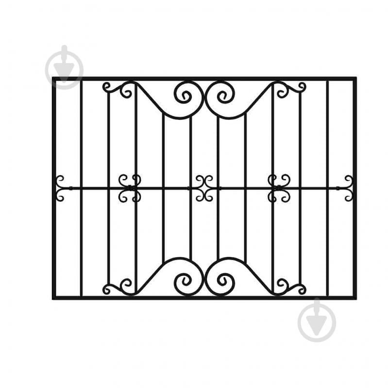 Решітка на вікно КР-65 1640х1200 мм (комплект елементів) - фото 1