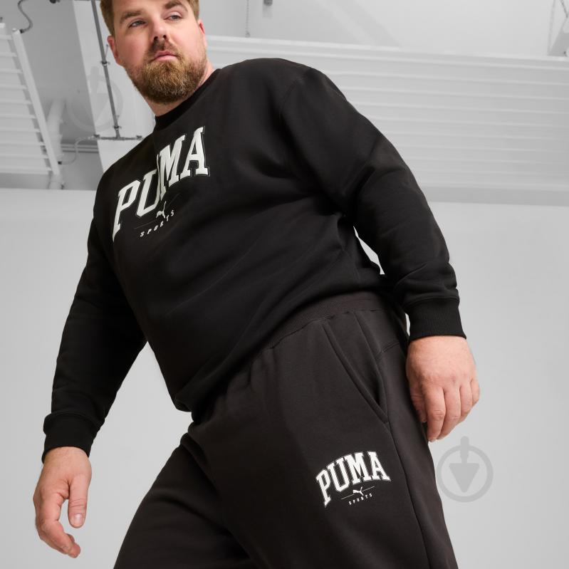 Брюки Puma PUMA SQUAD SWEATPANTS FL CL 68180001 р. 2XL черный - фото 5