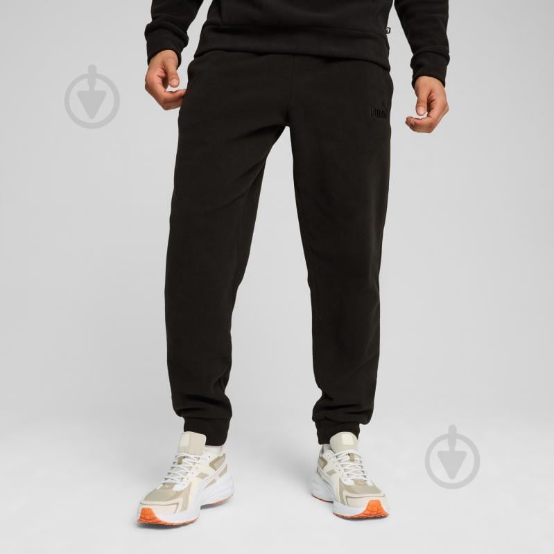 Брюки Puma ESS ELEVATED POLARFLEECE SWEATPANTS CL 68189401 р. 2XL черный - фото 3