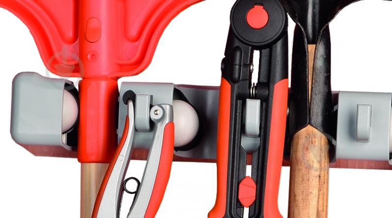 Тримач для садового інструменту RAMP Органайзер для садових інструментів на 9-ть предметів - фото 3 Тримач для садового інструменту RAMP Органайзер для садових інструментів на 9-ть предметів - фото 3