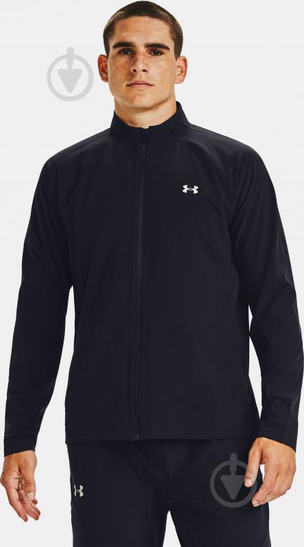 Вітрівка чоловіча весняна Under Armour M UA Launch 3.0 STORM Jacket 1358105-001 р.XL чорна - фото 3