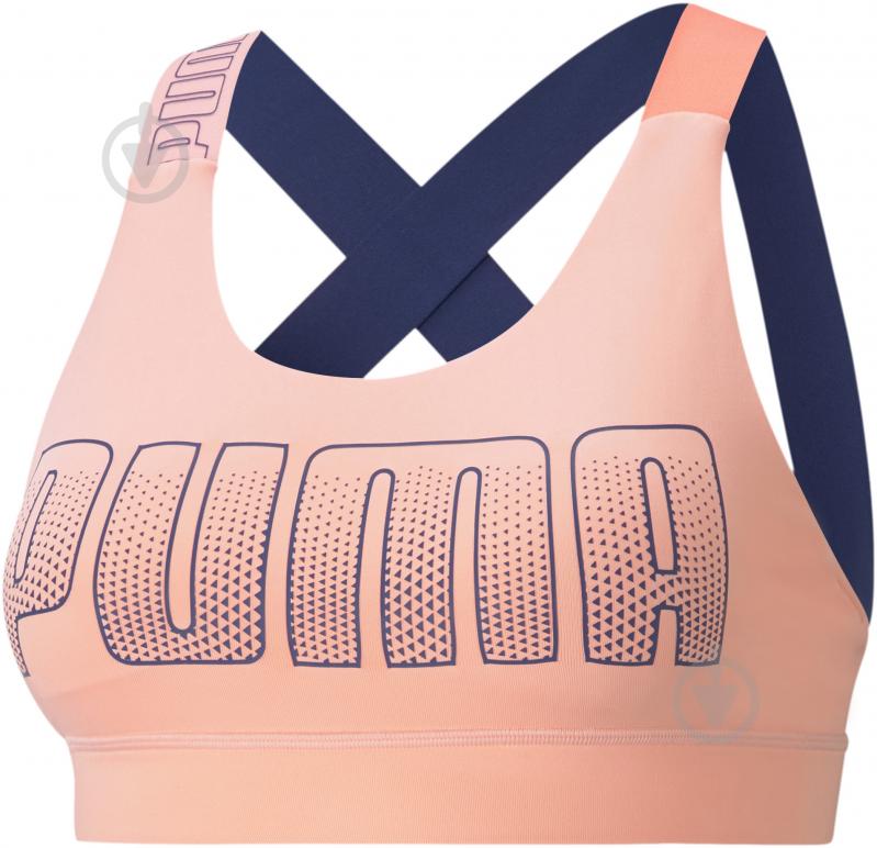 Бра Puma Mid Impact Feel it Bra 52029925 р.S персиковый - фото 2 Бра Puma Mid Impact Feel it Bra 52029925 р.S персиковый - фото 2
