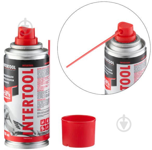 Смазка проникающая Intertool аэрозоль (051340973) 100 мл - фото 2 Смазка проникающая Intertool аэрозоль (051340973) 100 мл - фото 2