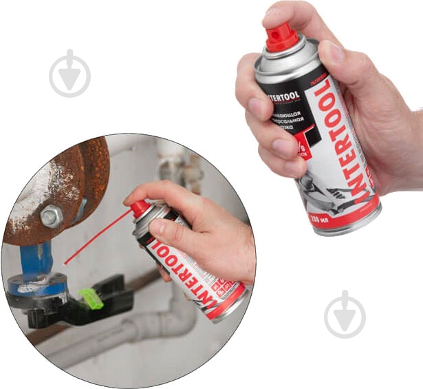 Смазка проникающая Intertool аэрозоль (051340974) 200 мл - фото 4