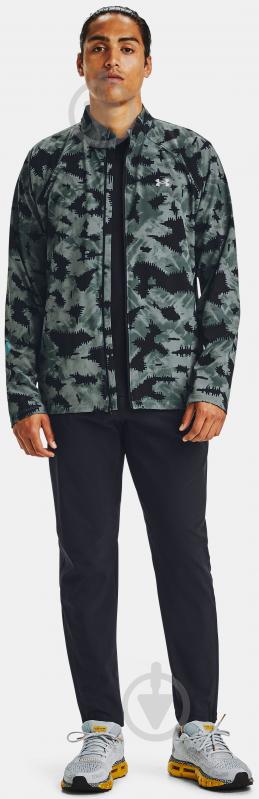 Вітрівка чоловіча весняна Under Armour UA Launch3.0 STORM Print Jkt 1358106-424 р.XL синя - фото 5