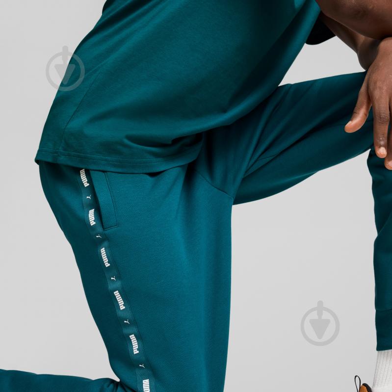 Штани Puma ESS+ TAPE SWEATPANTS FL CL 84904208 р. 2XL зелений - фото 5