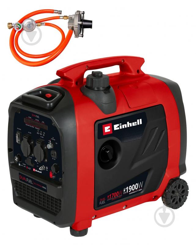 Генератор комбінований Einhell (бензин/газ) TE-IG 1900 DF 2 кВт / 1,8 кВт 230 В 4152630